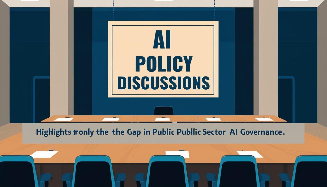 Public sector lags behind in AI policy development