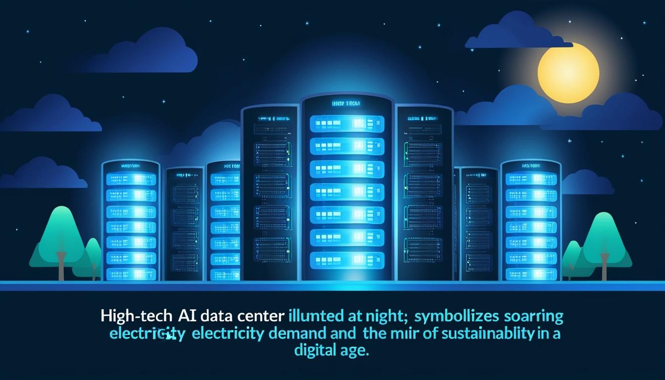 Surge in electricity demand due to rise of AI technologies raises concerns