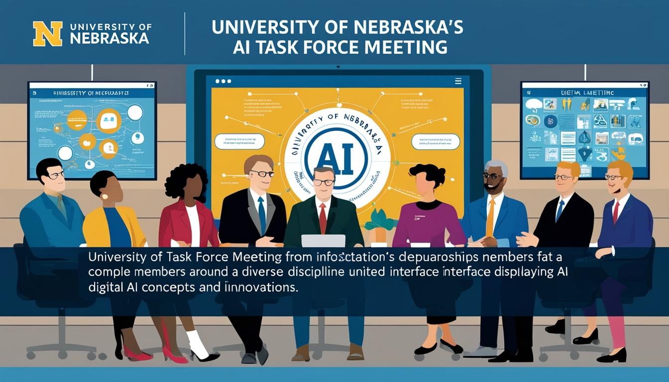 University of Nebraska launches artificial intelligence task force to pioneer technological integration