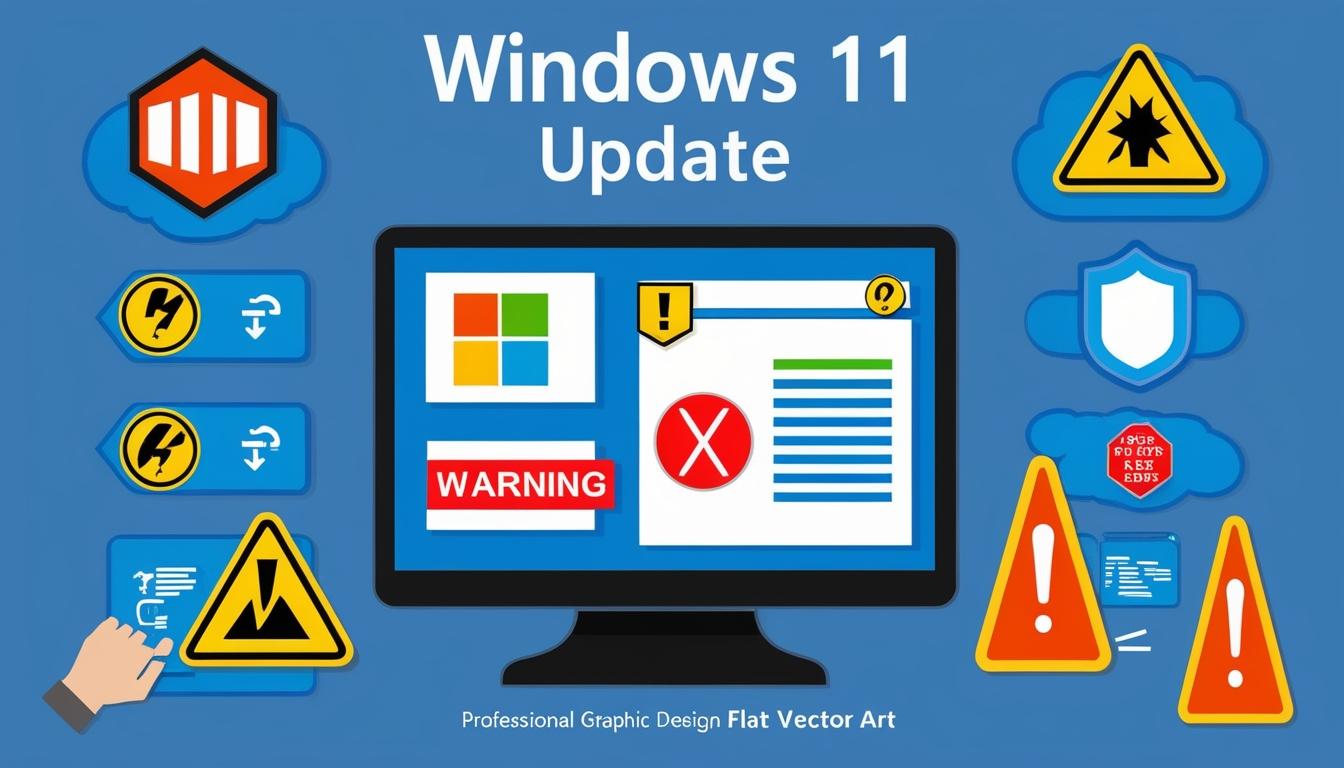 Windows 11 24H2 update released amid widespread bugs