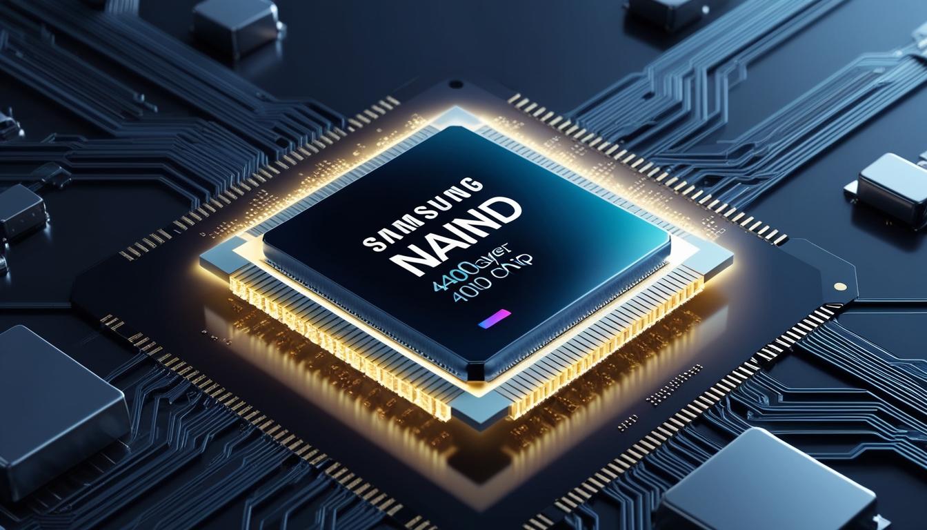 Samsung set to revolutionise AI data centres with 400-layer NAND technology