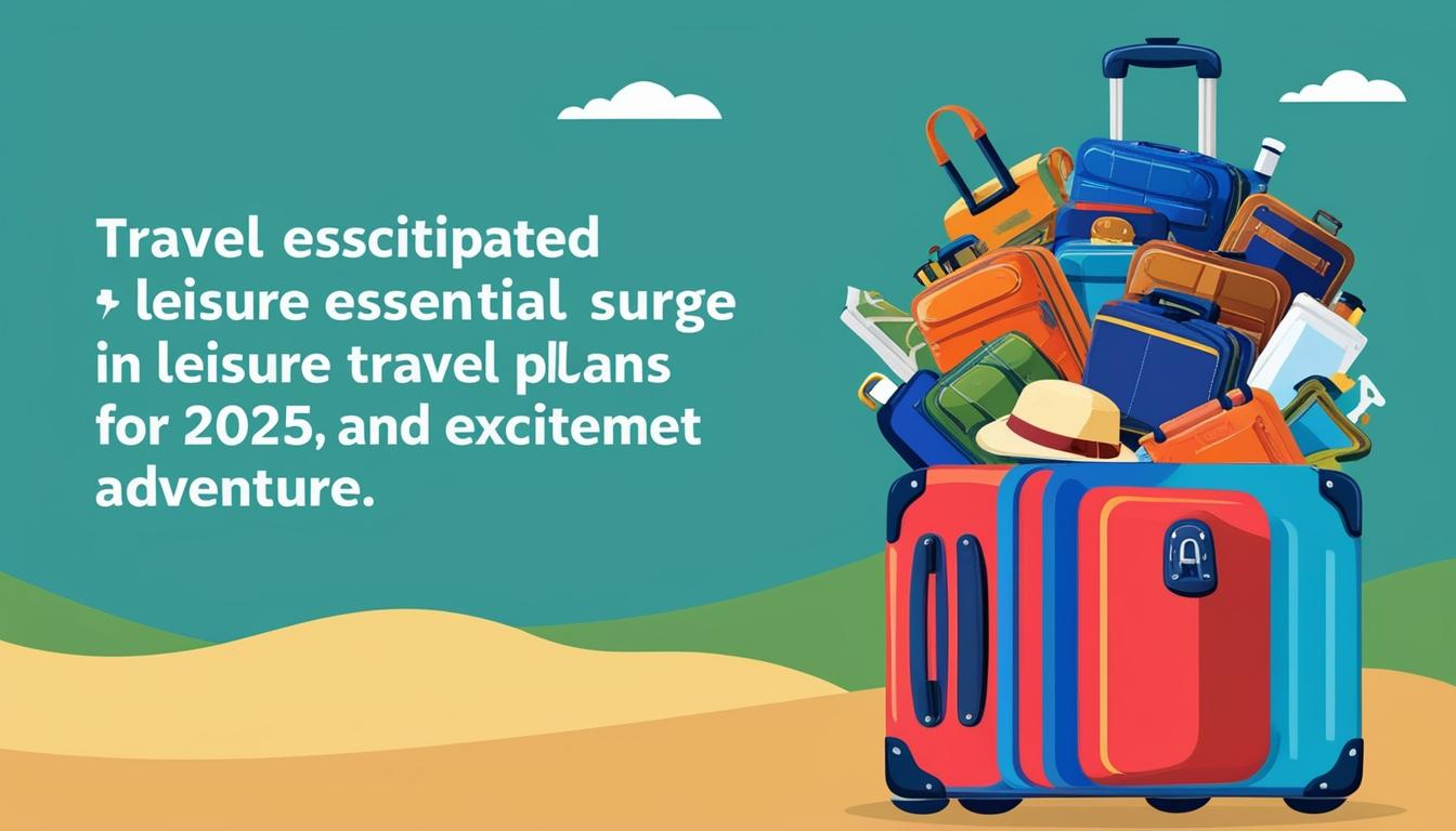 Surge in leisure travel expected for 2025, highlights new study