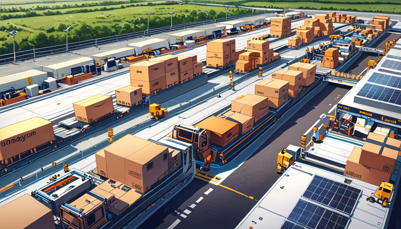 Amazon's digital supply chain underscores its e-commerce prowess