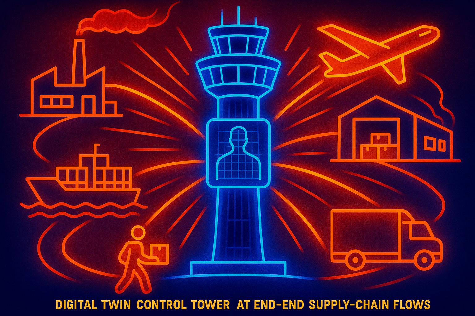 Digital twins reshape 2025 supply chains as control towers unlock end-to-end visibility