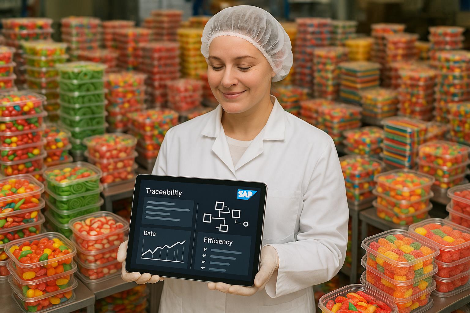 Softengine’s SAP-based traceability boosts safety and efficiency in candy manufacturing