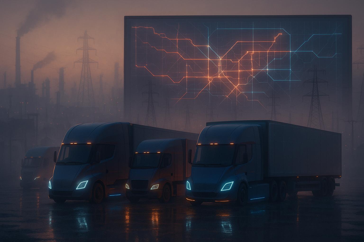 Logistics industry integrates power market dynamics into operational planning amid rising electric vehicle use