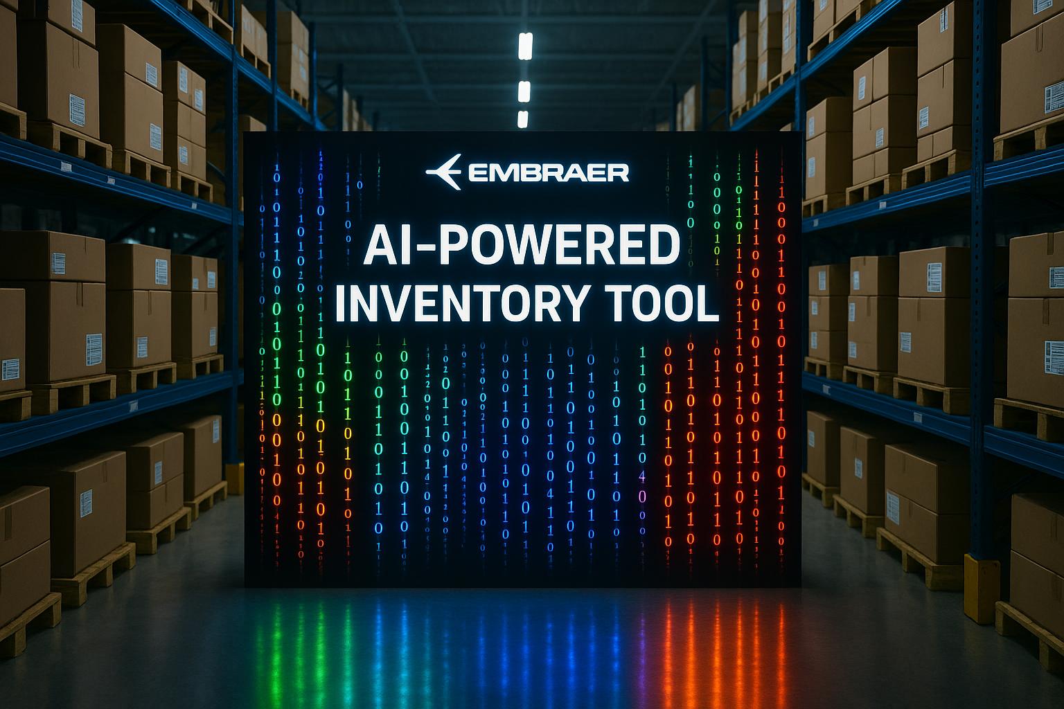 Embraer launches AI-powered inventory tool to enhance supply chain predictability