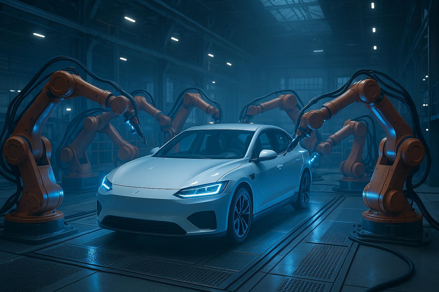 Europe’s automotive factories embrace AI and robotics to accelerate EV manufacturing