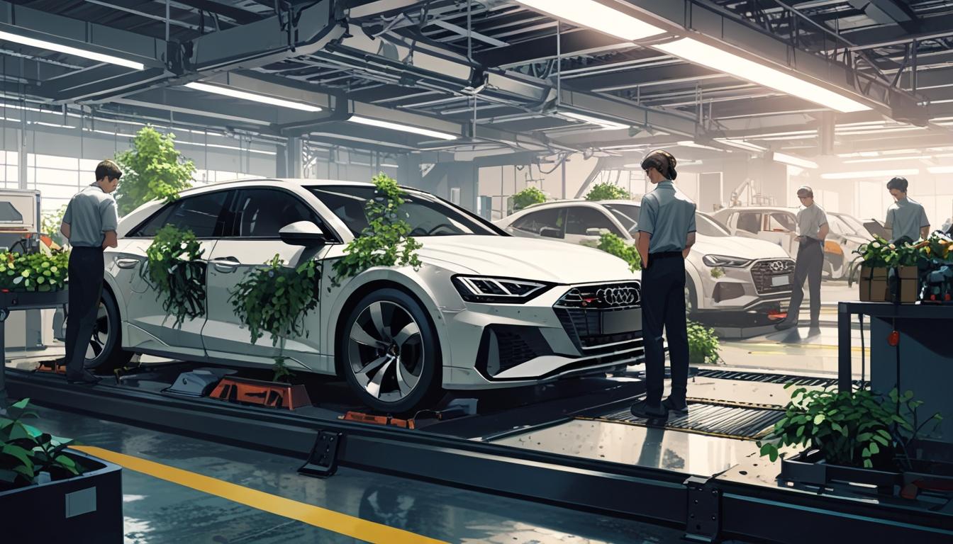 Audi announces ambitious recycling programme to enhance sustainability in automotive industry