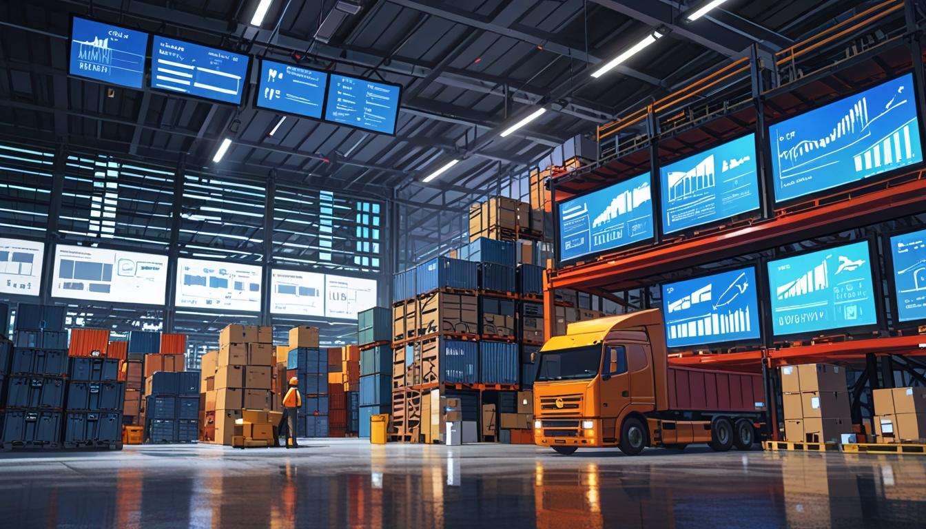 Transforming data into actionable insights in supply chain management