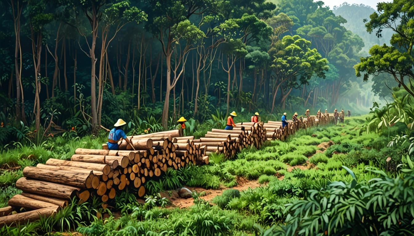 Vietnam aims for $18 billion timber exports by 2025
