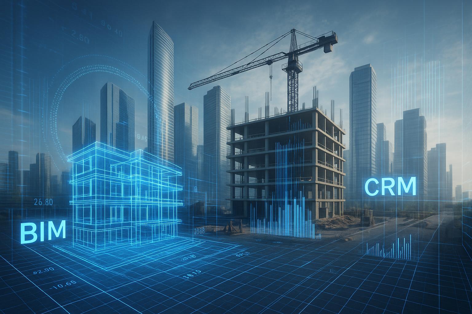 Construction industry revolutionised by BIM and CRM digital integration