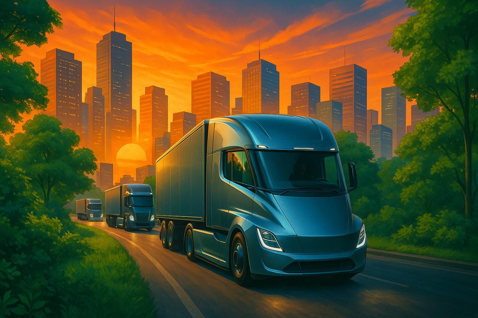 Logistics industry embraces integrated electrification and resilience strategies to meet tightening emissions targets