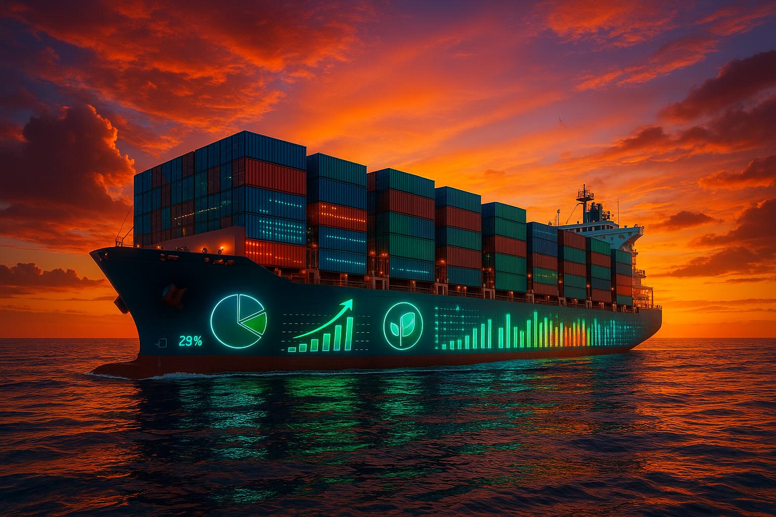 Maritime shipping's digital leap promises efficiency and sustainability gains by 2033