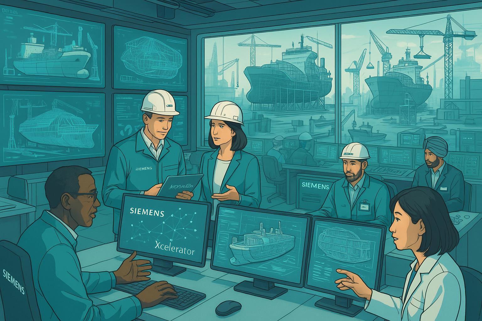 Hd Hyundai’s digital shipyard integrates Siemens platform to meet 2030 goal