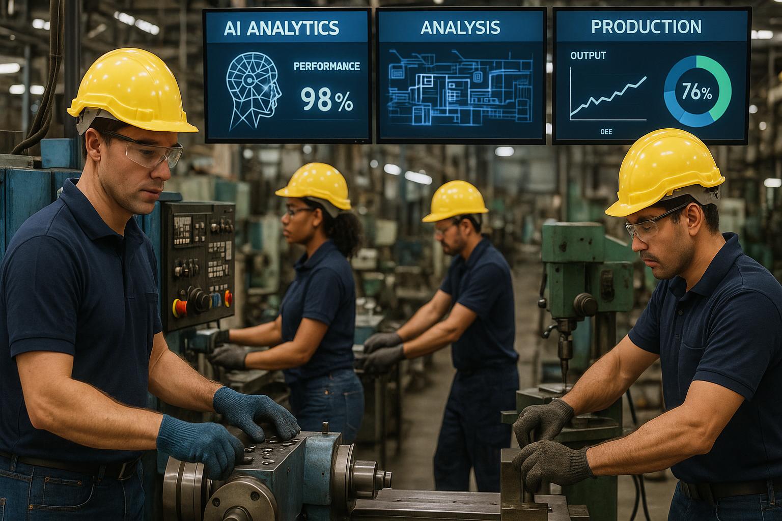 Manufacturers turning operational data into a strategic asset amid AI-driven revolution