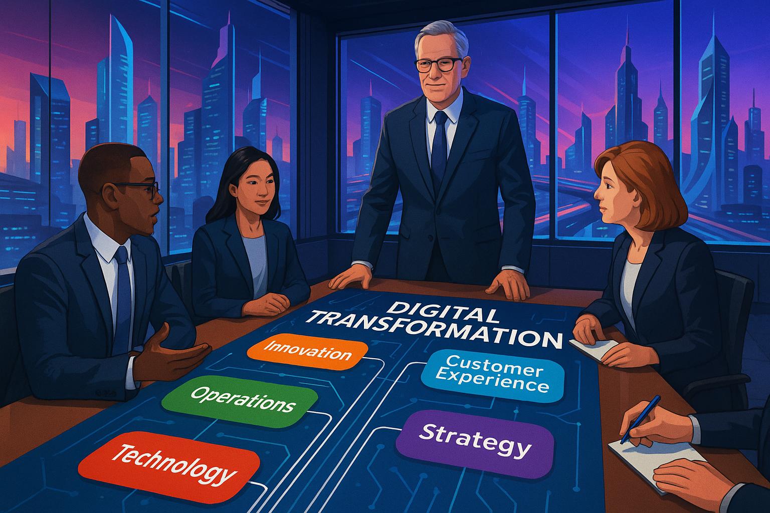 How integrated strategy and leadership are transforming digital maturity in businesses