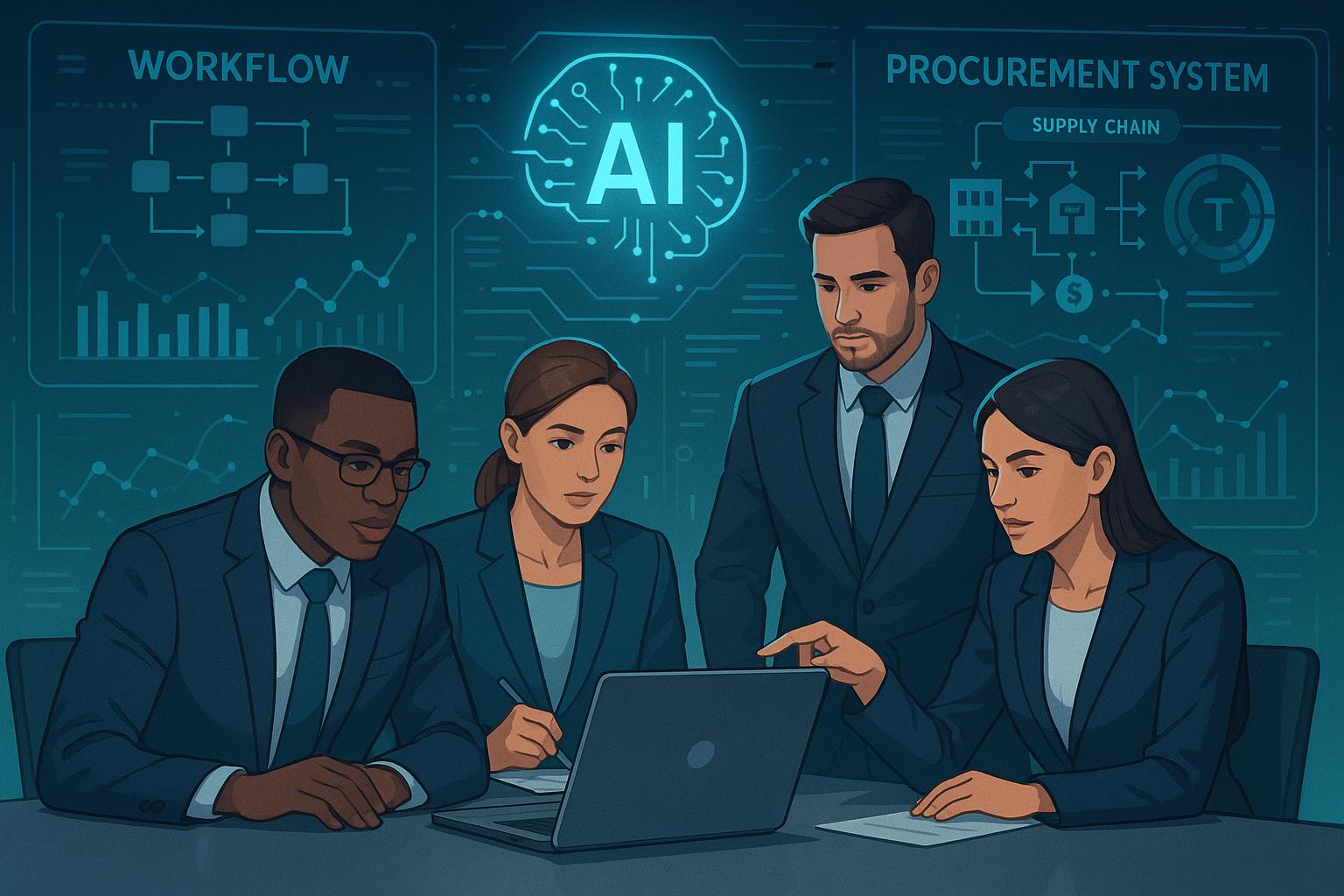 Procurement teams rapidly adopting autonomous AI agents to transform end-to-end processes by 2026