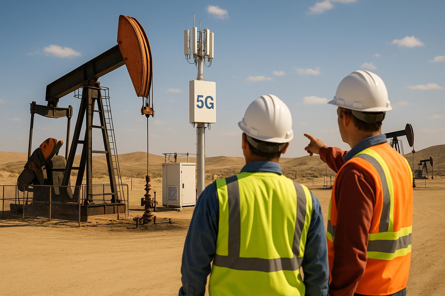 Ericsson’s digital assessment paves the way for smarter, safer oil fields with private 5G