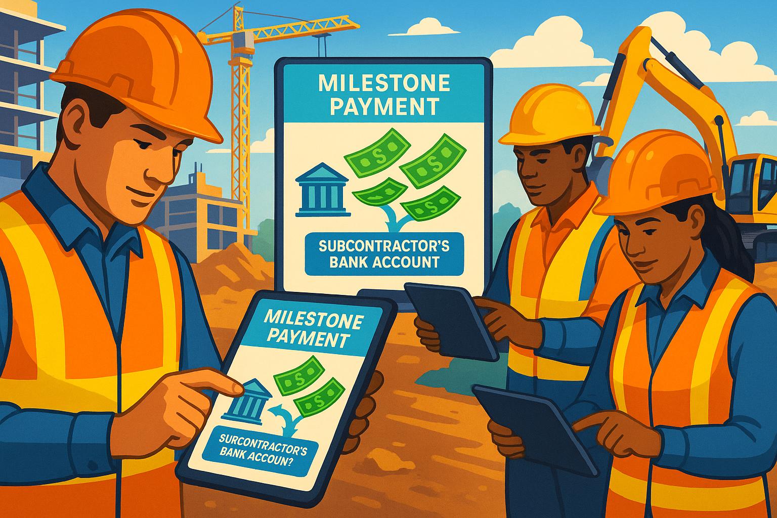 Construction payment processes shift towards milestone-based digital workflows to enhance cash flow and reduce delays