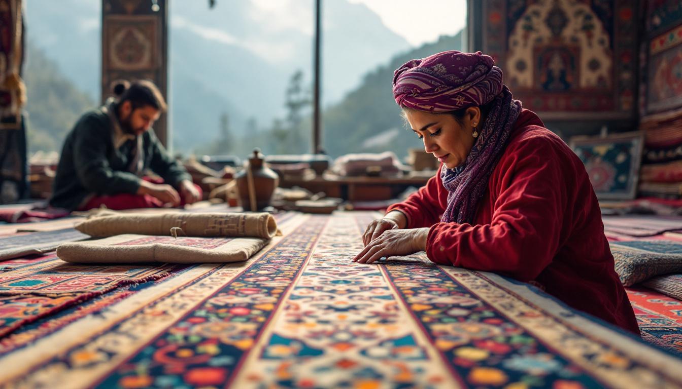 Kashmir’s carpet industry weaves AI into centuries-old Talim tradition