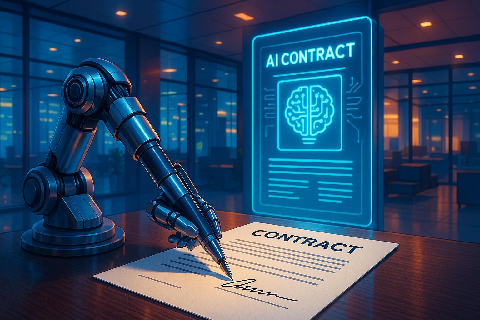 AI-driven contract management transforms compliance, risk mitigation, and efficiency