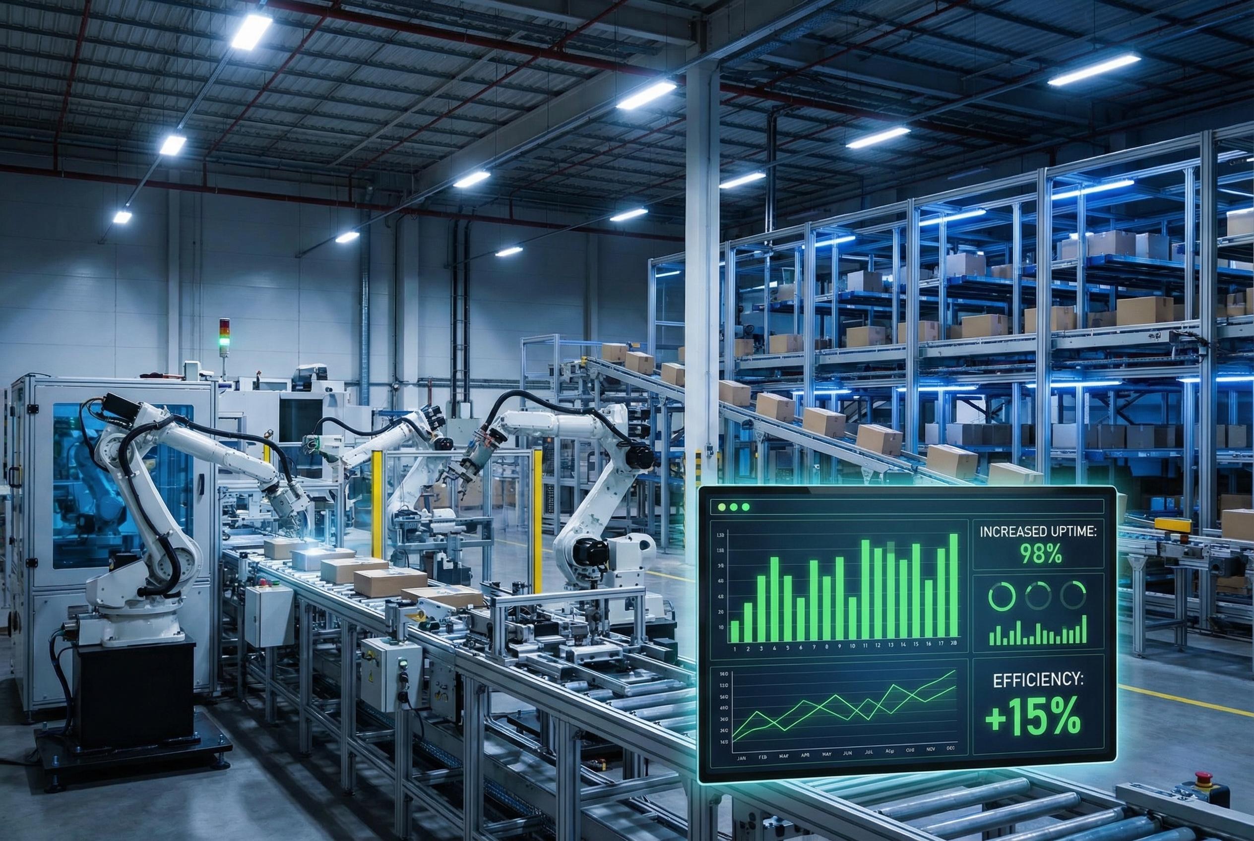 Manufacturers leverage AI for measurable operational improvements, shifting focus from experimentation to execution