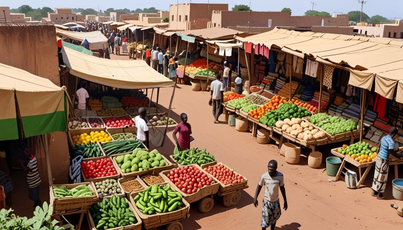 Burkina Faso sees sharp decline in commerce sector, report reveals