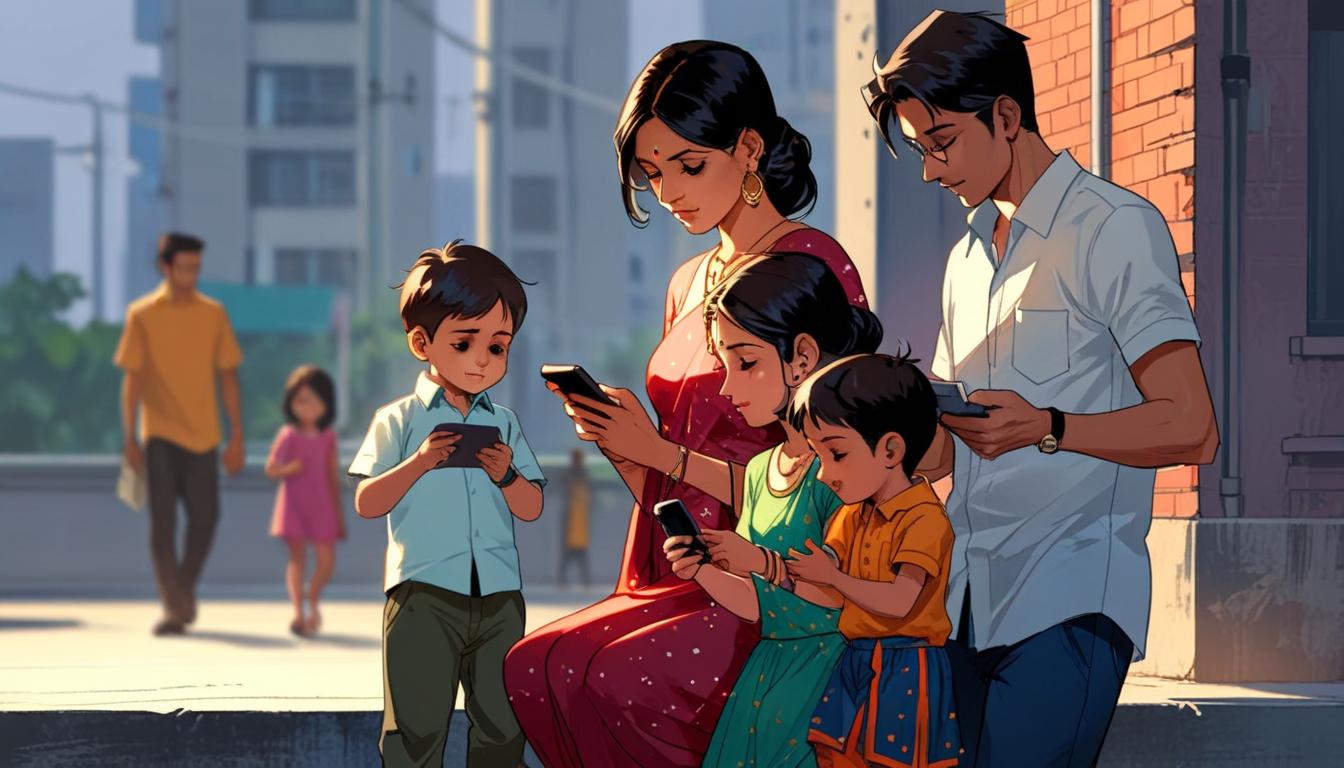 Smartphone reliance reshapes parenting and child development in urban India
