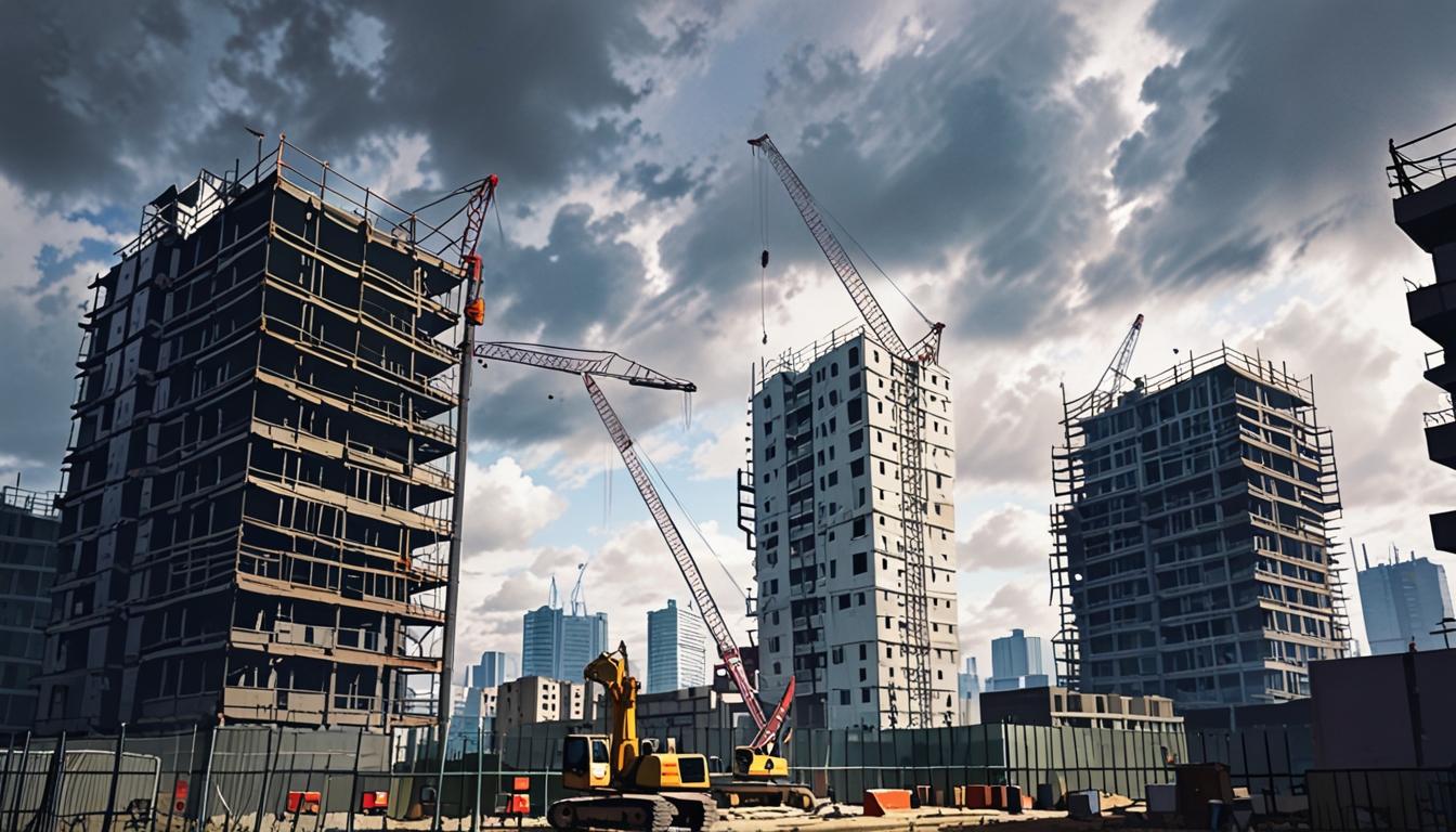 London construction capacity bottleneck threatens 88,000 new homes target