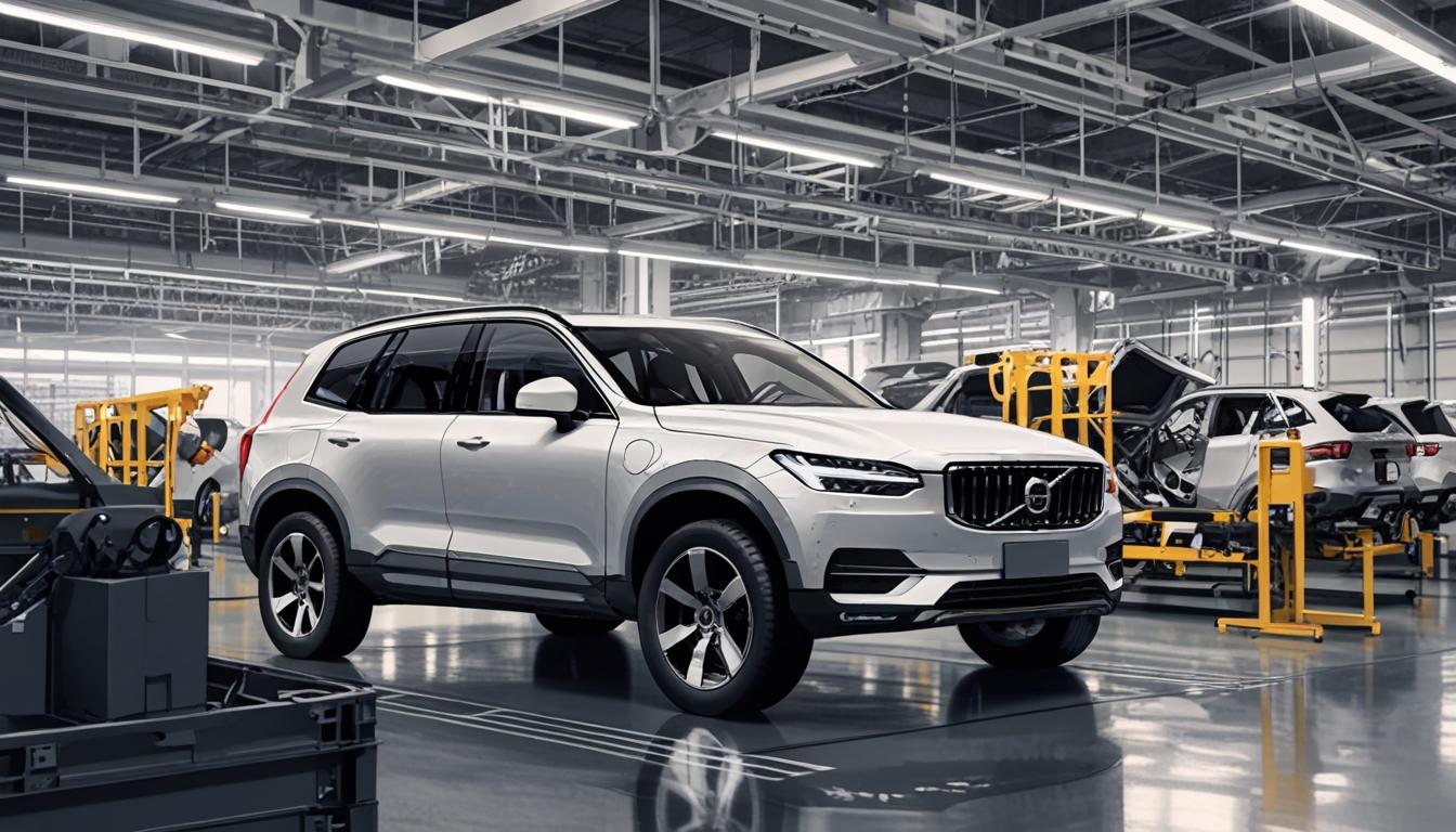 Volvo halts U.S. EX90 production amid supply chain and software delays