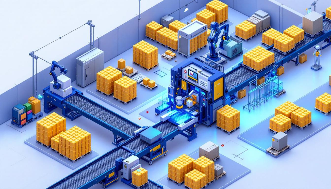 TGW Logistics revolutionises grocery retail palletising with AI-driven WERX software