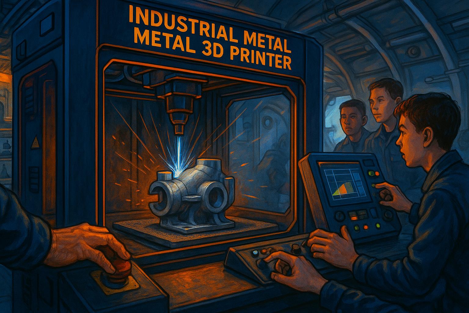 Navy pushes 3D printing from weeks to hours in expeditionary manufacturing trials