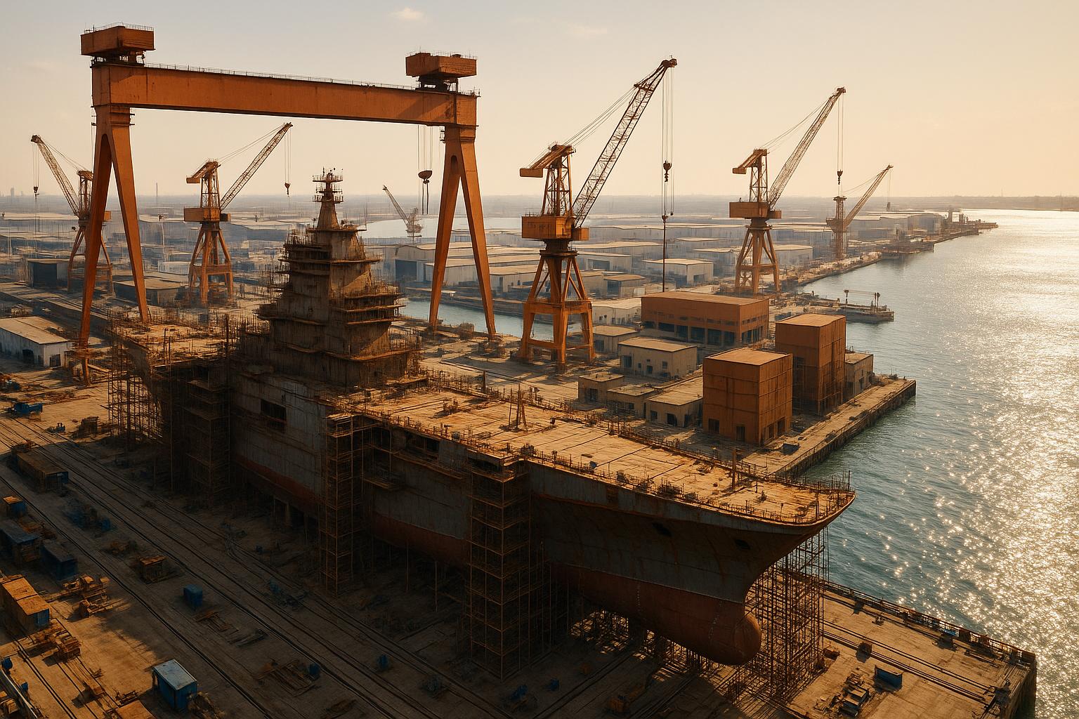 India’s shipbuilding schemes aim to boost capacity and innovation with Rs 44,700 crore investment