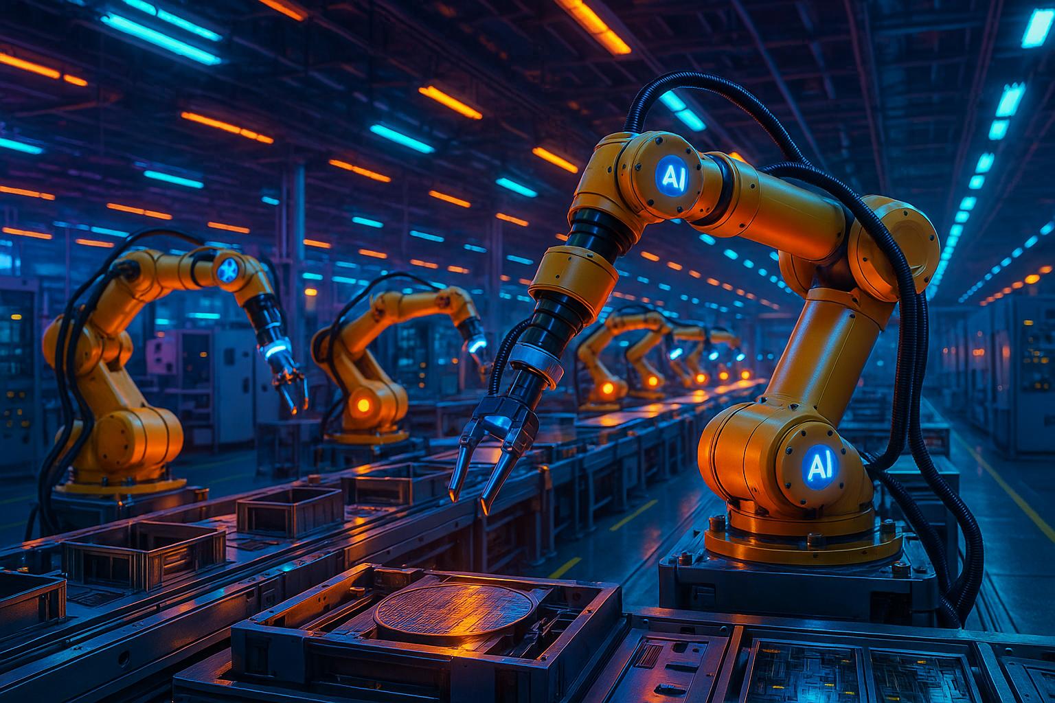 US semiconductor plant revitalised with AI-powered cobots and fleet management