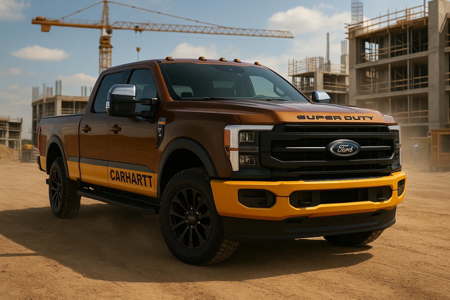 Ford and Carhartt partner to revitalise skilled trades with co-branded trucks and workforce initiatives