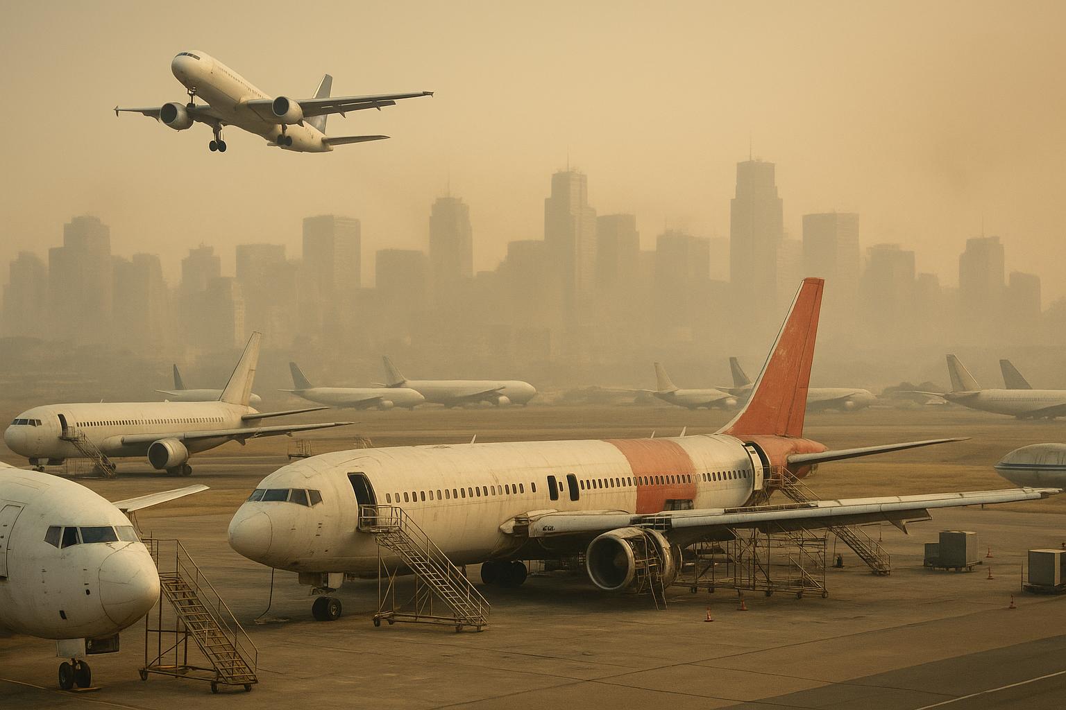 Global aviation supply chain faces prolonged strain, forcing airlines to delay retirements and increase costs