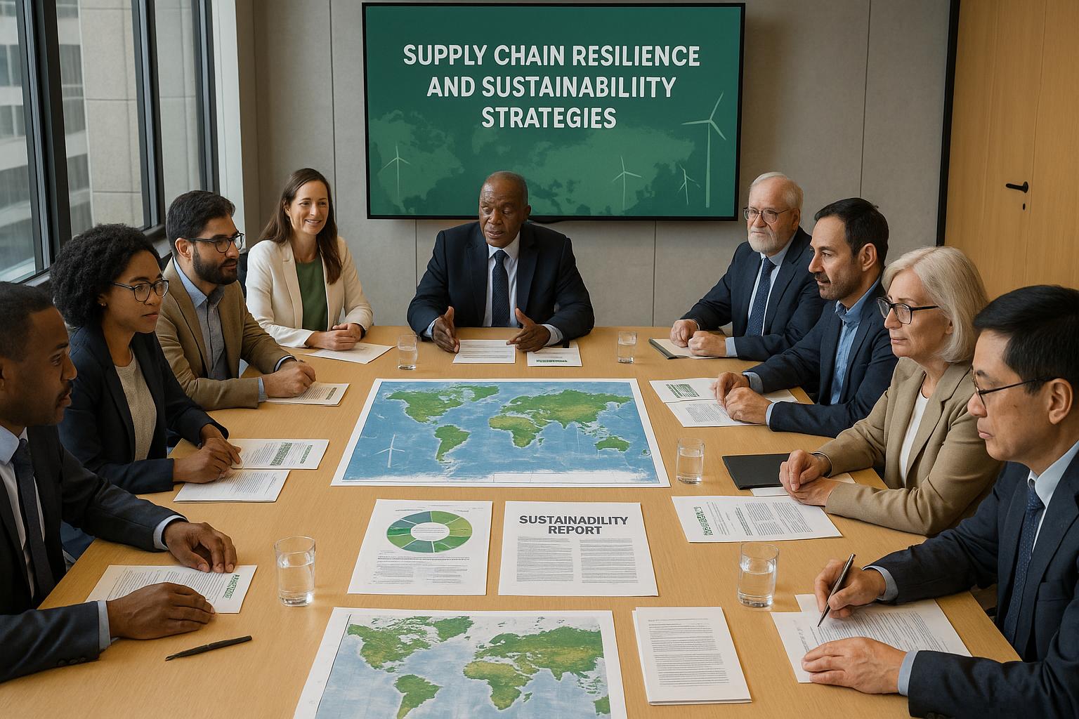 Academic collaborations accelerate supply chain resilience and sustainability in boardroom strategies