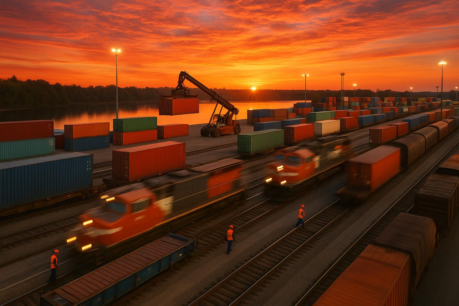 Rail’s strategic role amplifies in resilient, sustainable supply chains amid mounting challenges
