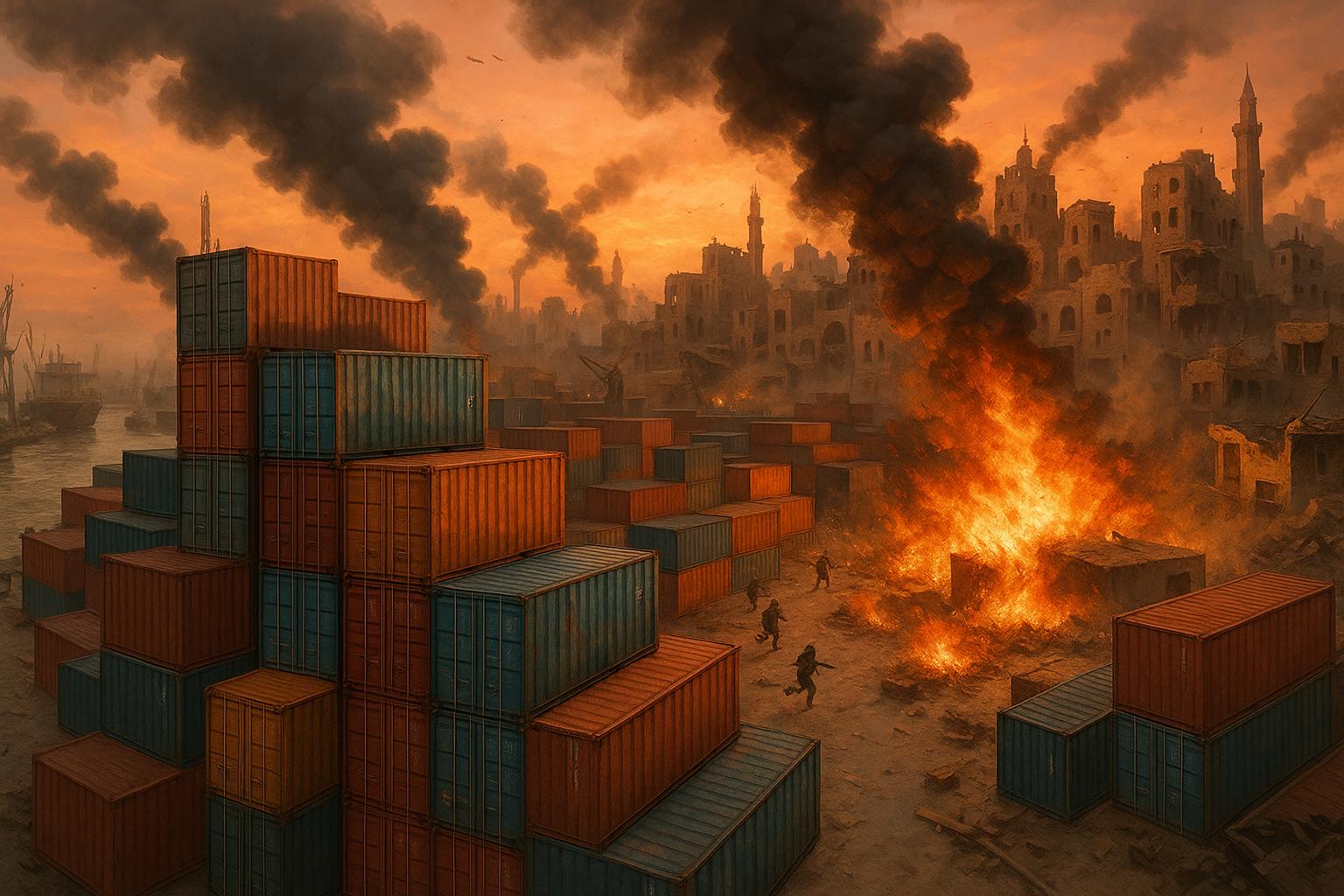 Gulf conflict triggers retail crisis mode amid shipping disruptions and strategic shifts