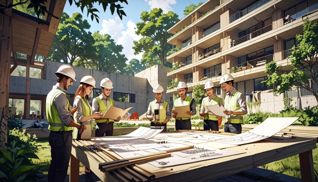 Selecting low carbon materials can cut building emissions significantly