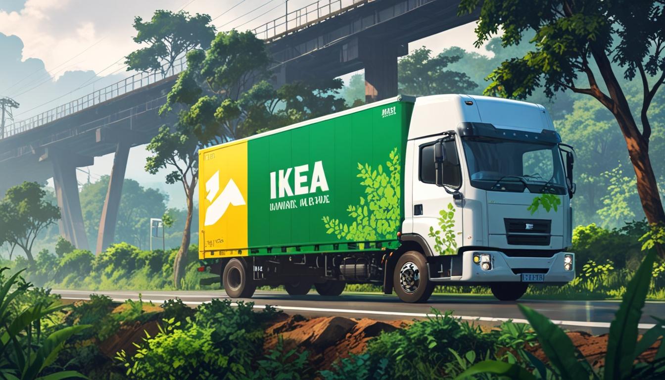 IKEA Supply launches India's first heavy-duty electric truck for sustainable logistics