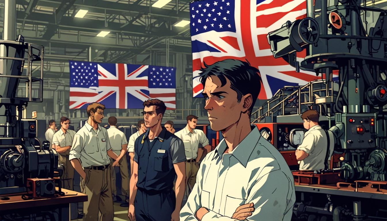 British manufacturers face job cuts without US tariff trade deal