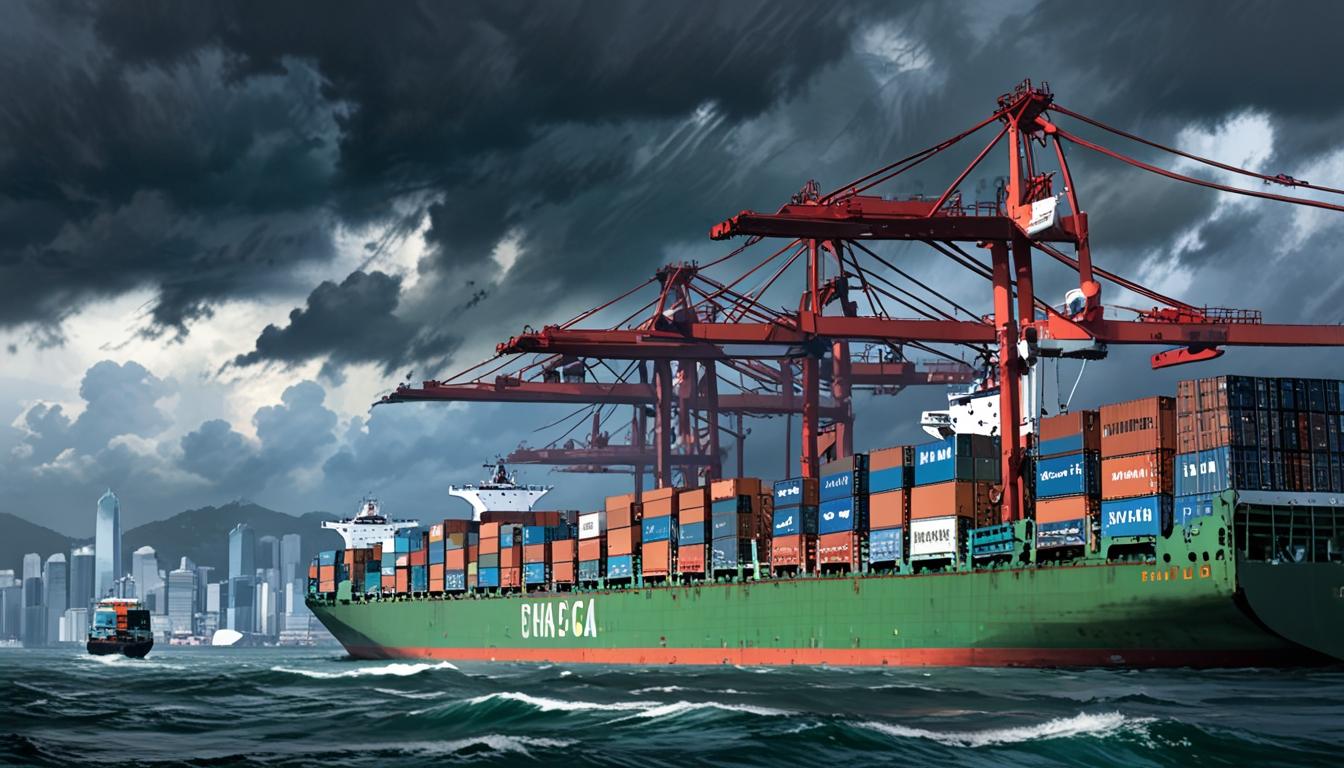 Hong Kong shipping faces crisis as US-China tariffs force mass route cancellations