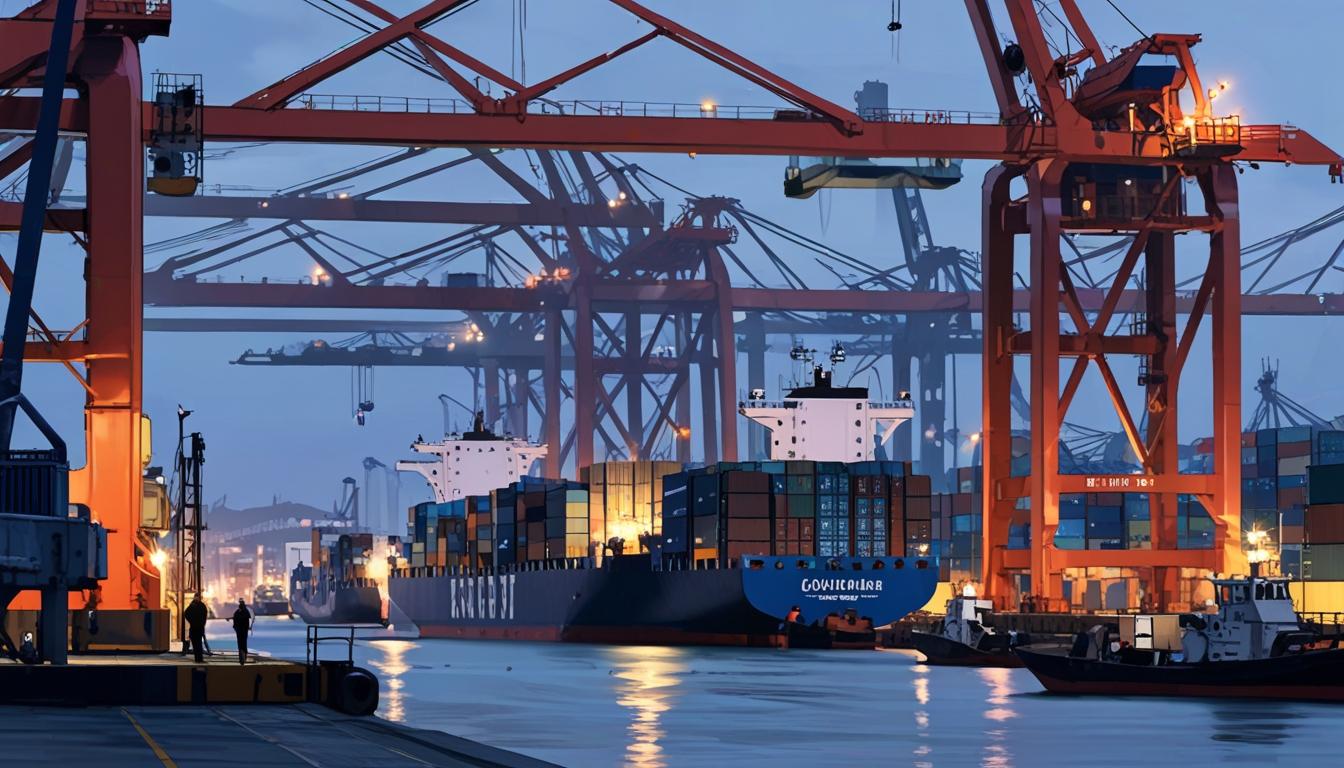 European ports face surge in congestion as redirected US goods strain logistics