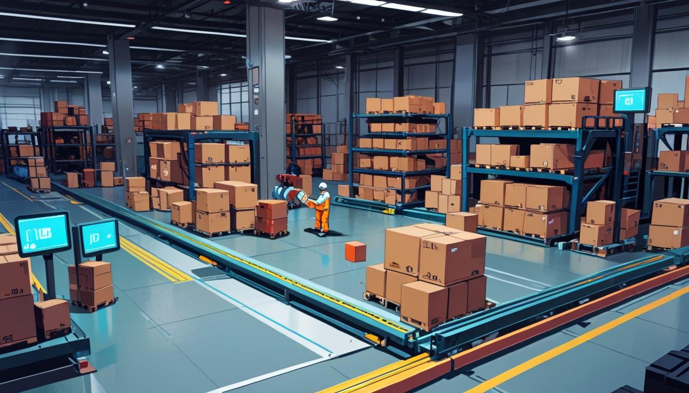 Warehouse agility redefined by AI-driven data analytics and predictive optimisation