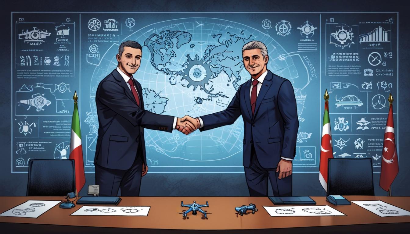 Turkey and Italy set sights on $40 billion trade target as defence ties strengthen