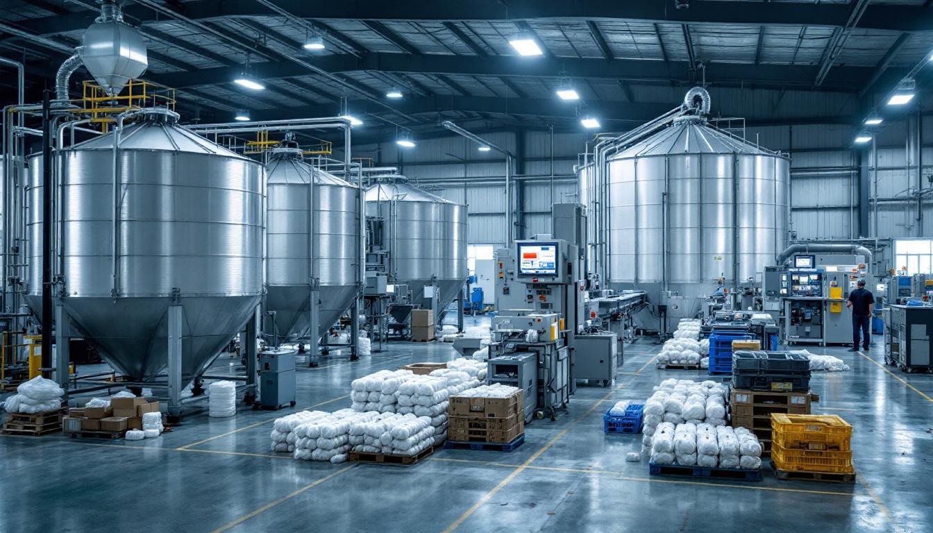Amcor’s Kentucky facility boosts PCR packaging with flexible blending system