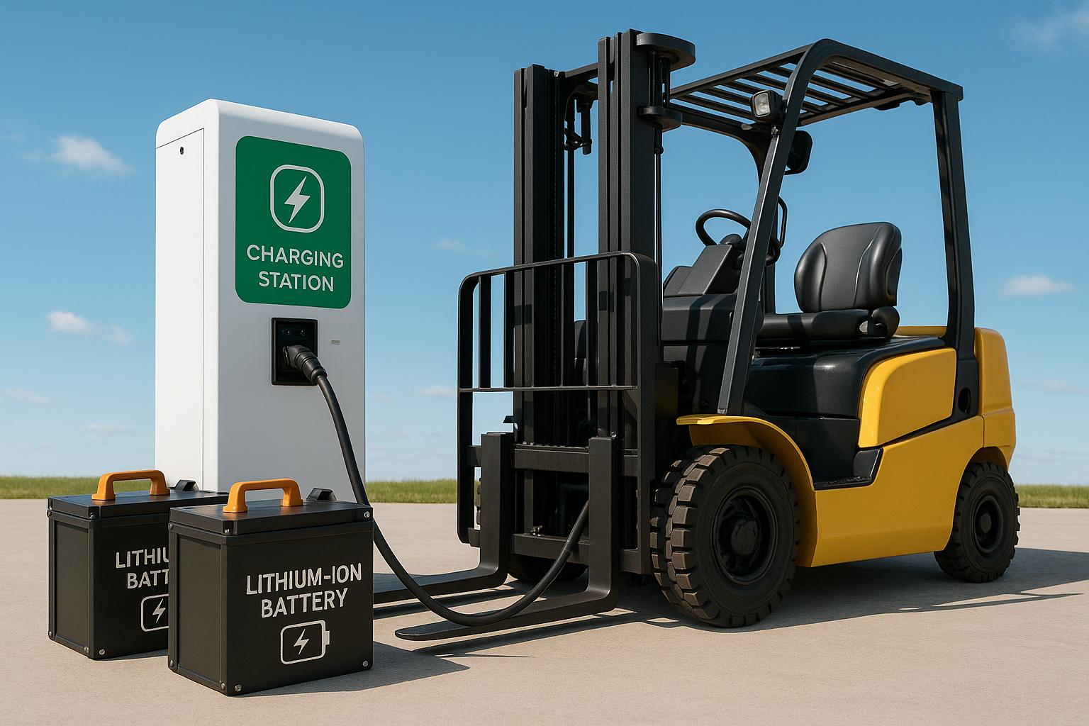 How lithium-ion batteries are revolutionising warehouse efficiency and sustainability