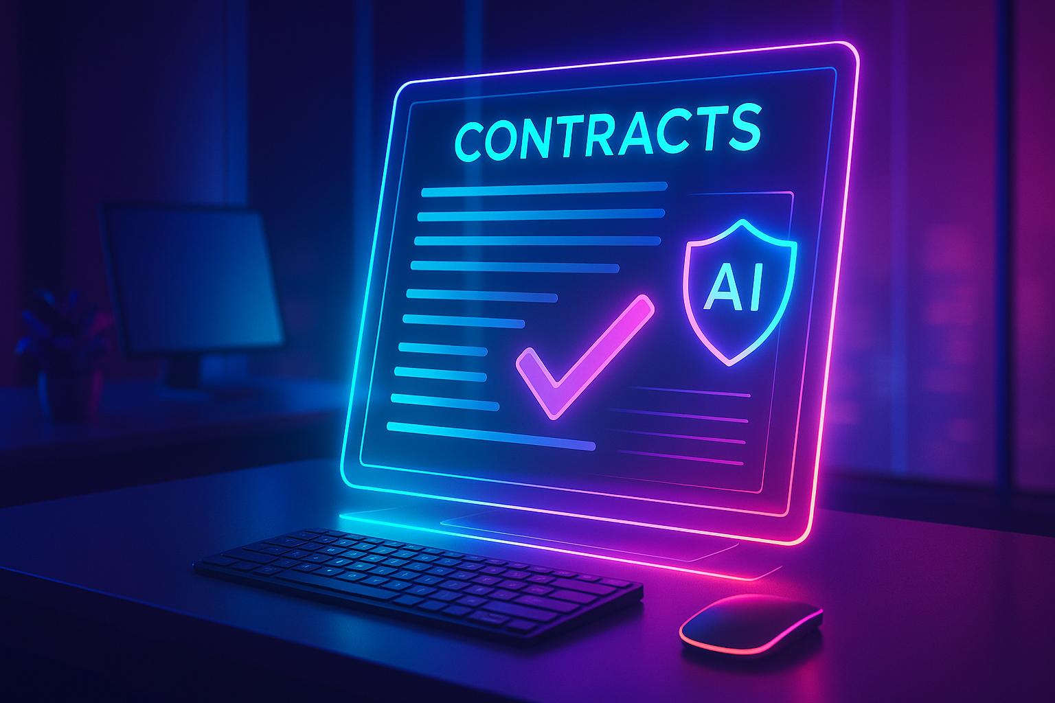AI transforms contract management by boosting efficiency and risk mitigation
